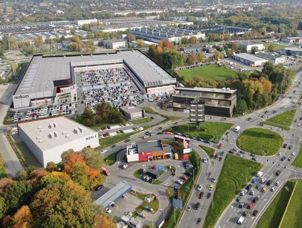 The biggest retail park in Bielsko-Biała